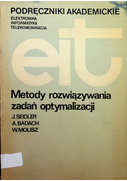 Metody rozwiązywania zadań optymalizacji