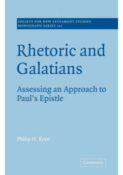 Rhetoric and Galatians