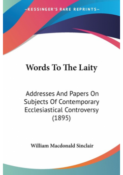 Words To The Laity