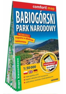Mapa - Babiogórski Park Narodowy 1:50 000
