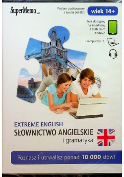 Extreme english słownictwo angielskie i gramatyka płyta DVD Nowa