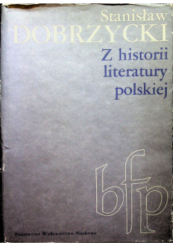 Z historii literatury polskiej