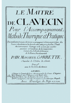 Le Maitre de Clavecin (facsimile 1753 edition)