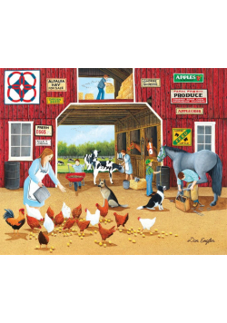 Puzzle 1000 Życie na farmie