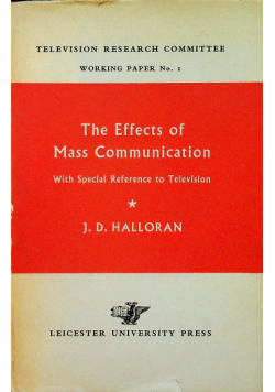 The effects of mass communication