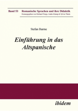 Einführung in das Altspanische.