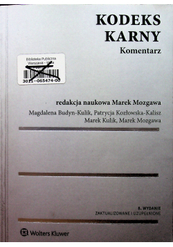 Kodeks karny Komentarz