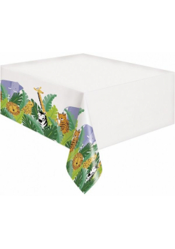 Obrus plastikowy Animal Safari 137x213cm