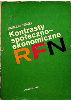 Kontrasty społeczno ekonomiczne RFN
