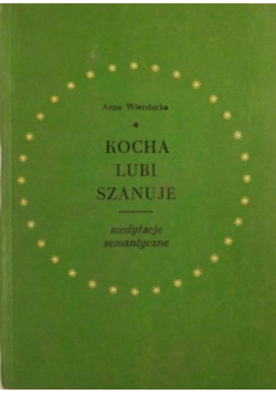 Kocha lubi szanuje