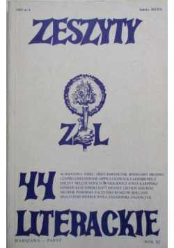 Zeszyty literackie nr 44