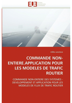 Commande Non-Entiere.application Pour Les Modeles De Trafic Routier