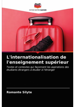L'internationalisation de l'enseignement supérieur