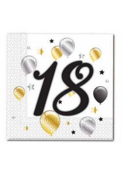 Serwetki papierowe Balloons 33x33cm 20szt