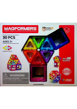 MAGFORMERS Klocki magnetyczne 30el Basic Nowe
