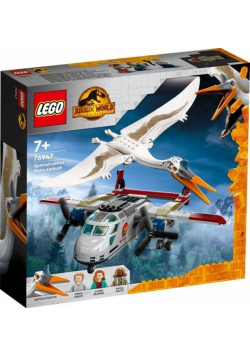 LEGO(R) JURRASIC WORLD Kecalkoatl zasadzka z samolot