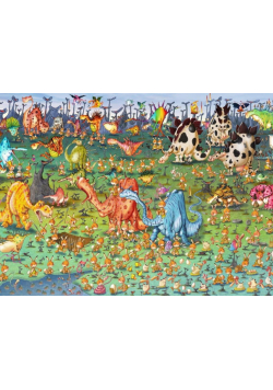Puzzle 2000 Dinozaury, Ruyer Francois