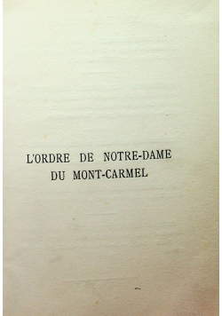 Lorde De Notre Dame Du Mont Carmel 1910 r