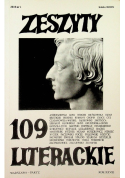 Zeszyty literackie 109