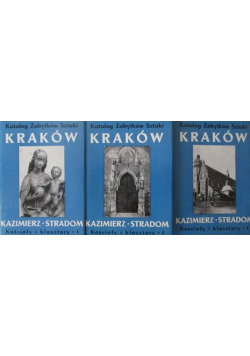 Kraków  Kazimierz Stradom tom od I do III