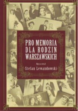 Pro memoria dla rodzin warszawskich