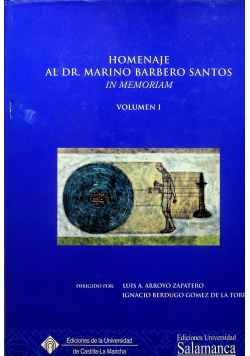 Homenaje al profesor Marino Barbero Santos