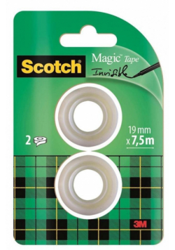 Taśma biurowa Scotch Magic 19mm (2szt)