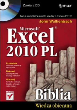 Microsoft Excel 2010 PL Biblia Wiedza obiecana