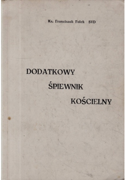 Dodatkowy śpiewnik kościelny