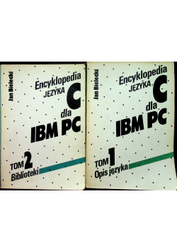 Encyklopedia języka C dla IBM PC tom 1 i 2