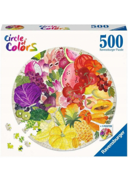 Puzzle 500 Owoce i warzywa
