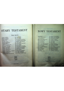 Pismo Święte Starego i Nowego Testamentu Tom I i II