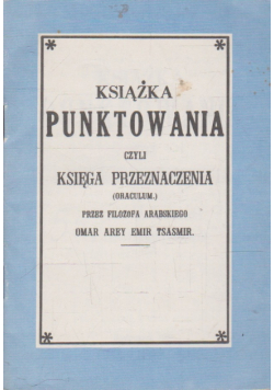 Książka punktowania czyli księga przeznaczenia