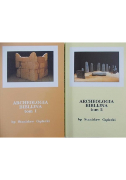 Archeologia biblijna Tom 1 i 2