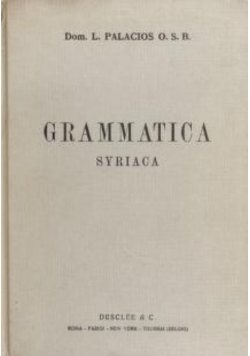 Grammatica syriaca