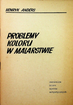 Problemy koloru w malarstwie