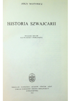Historia Szwajcarii