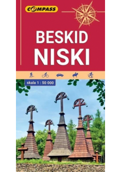 Mapa turystyczna - Beskid Niski 1:50 000