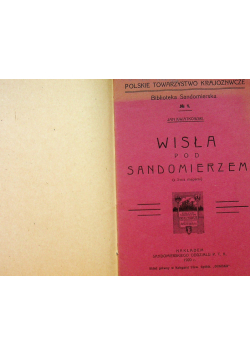 Wisła pod sandomierzem
