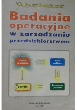 Badania operacyjne w zarządzaniu przedsiębiorstwem