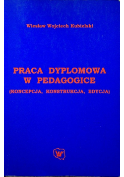 Praca dyplomowa w pedagogice