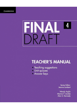 Final Draft Level 4 Teacher's Manual
