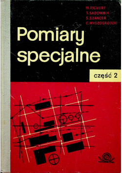 Pomiary specjalne część 2