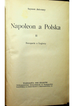 Napoleon a Polska 1918r