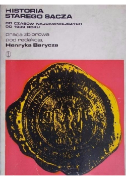Historia Starego Sącza