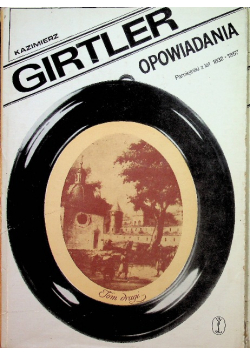 Girtler Opowiadania tom II