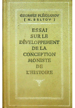 Essai sur le developpement de la conception