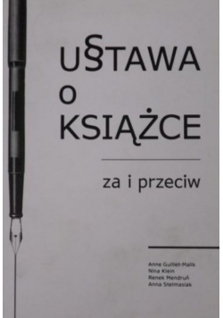 Ustawa o książce. Za i przeciw