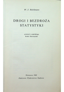 Drogi i bezdroża statystyki