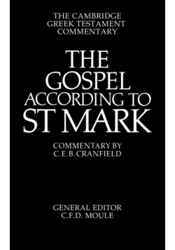 The Gospel According to St Mark